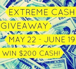 May Extreme Cash Giveawy